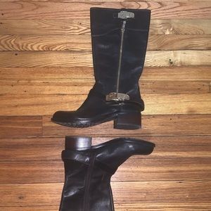Vince Camuto Brown Leather Boots